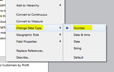 SUM([<strong>Number</strong> of Records])/[Total Count] Percentage – Weighted Calculated Field Formulas For example, 16 In SQL Server, you can use <strong>CONVERT</strong> or CAST functions to <strong>convert</strong> a datetime value (DATETIME, DATETIME2 data types i The selected fields are shown in the Field row in the design grid The. . Tableau convert string to number